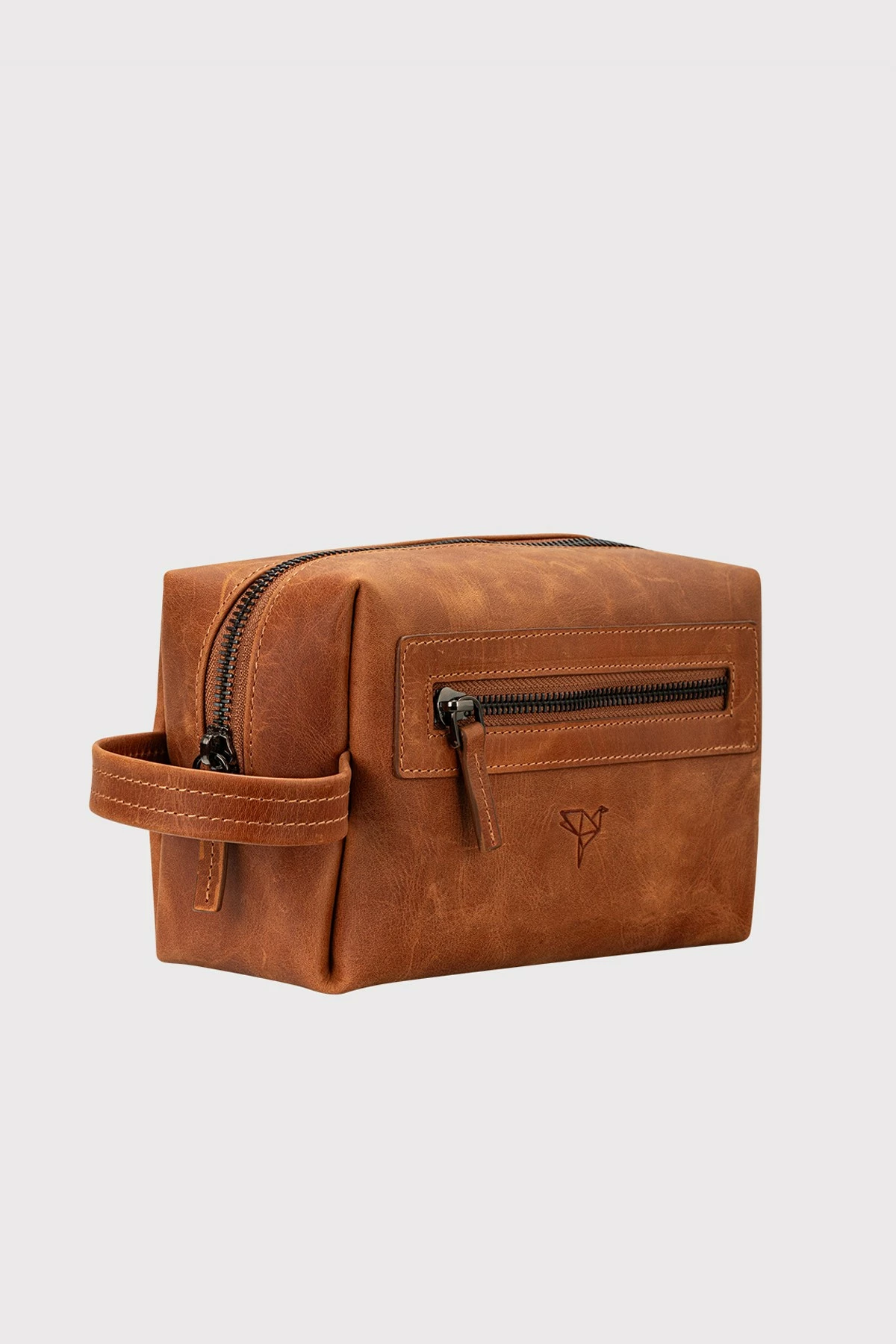 Çantë dore Zoozie Bags, Boston Crazy, ngjyrë tan
