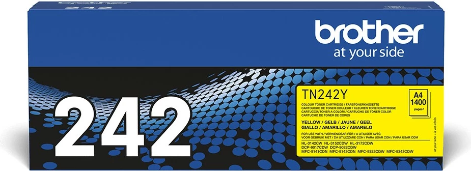 Toner Brother TN-242Y, 1400 faqe, verdhë