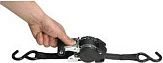 Rrip shtrëngues Master Lock 3248EURDAT, me ratçet dhe S-kuka, 300 kg, i zi