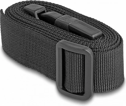Rrip për valixhe DeLOCK, 1.5 m, 25 mm, 2 copë, i zi