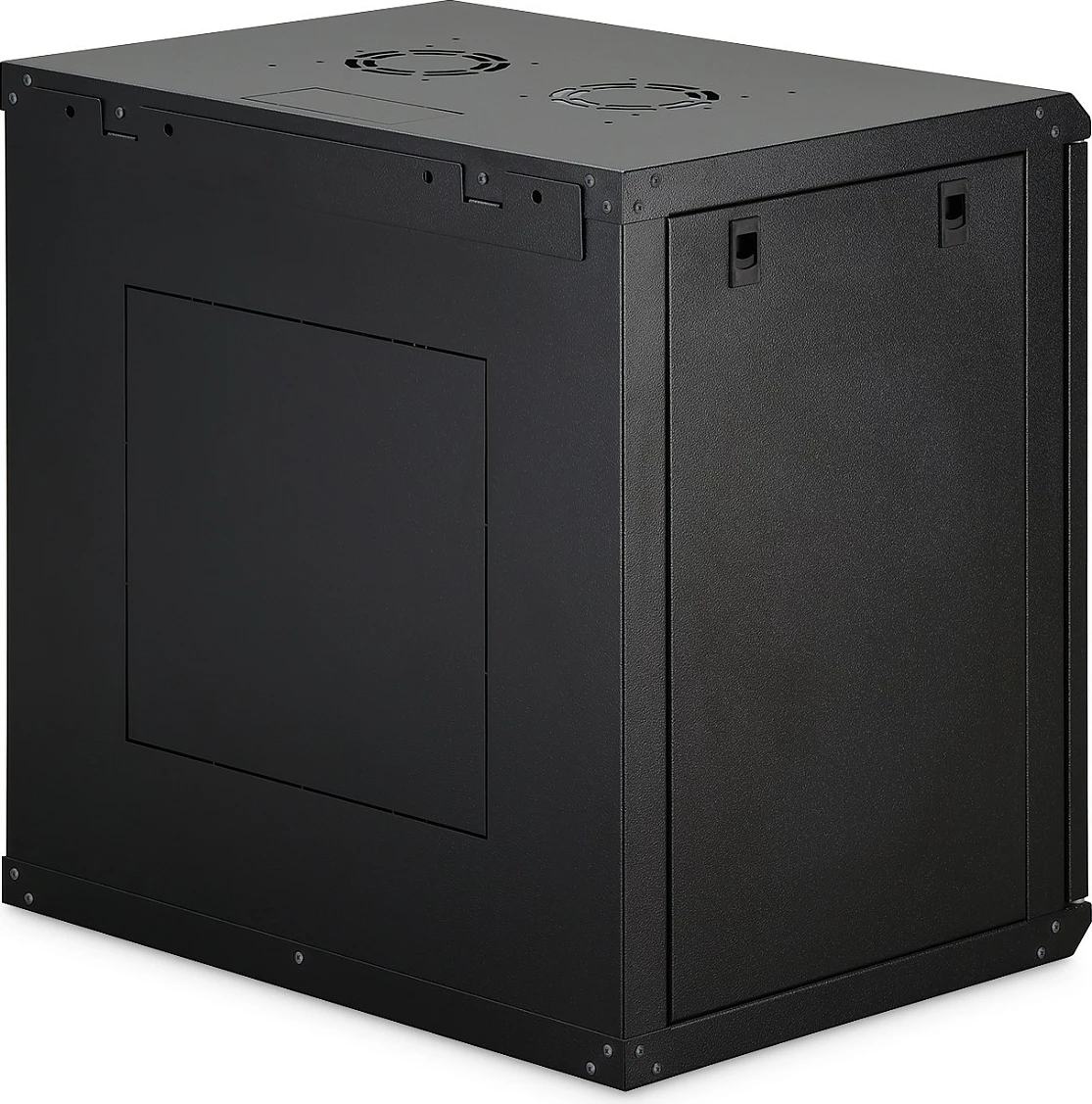 Kabinet rrjeti muror Digitus Dynamic-N 12U, 600x450mm, derë xhami me kyç, i zi