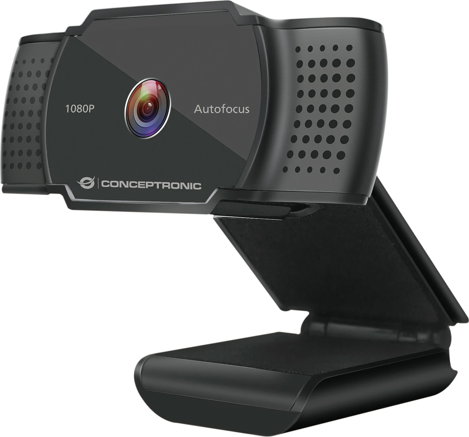 Webkamerë Conceptronic AMDIS06B, Full HD 1080p, 30fps, Autofokus, USB-A, e zezë