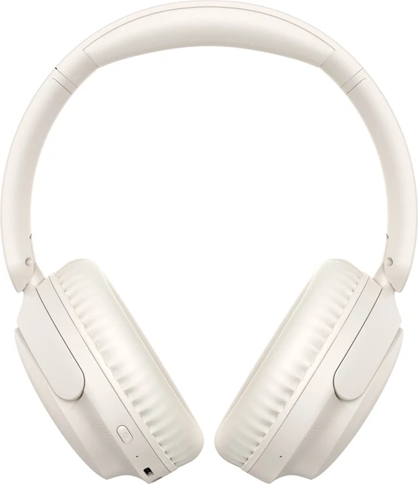 Kufje QCY H2S Lite, Bluetooth 6.0, bateri deri 60h, Hi-Res Audio, USB-C, të bardha