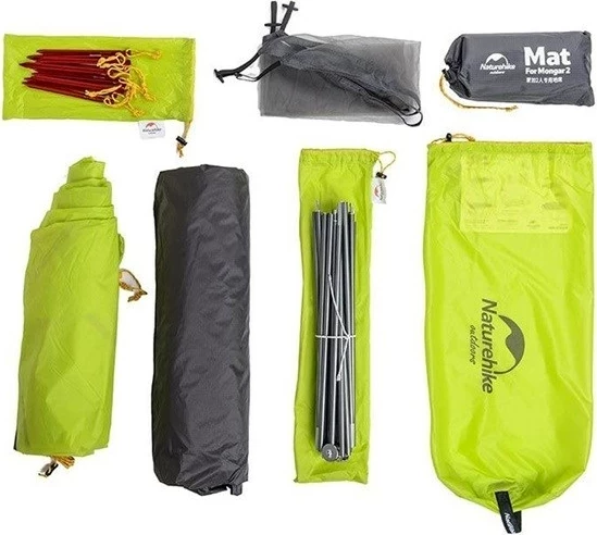 Tendë Naturehike Mongar 2 NH17T007-M për 2 persona, Gri