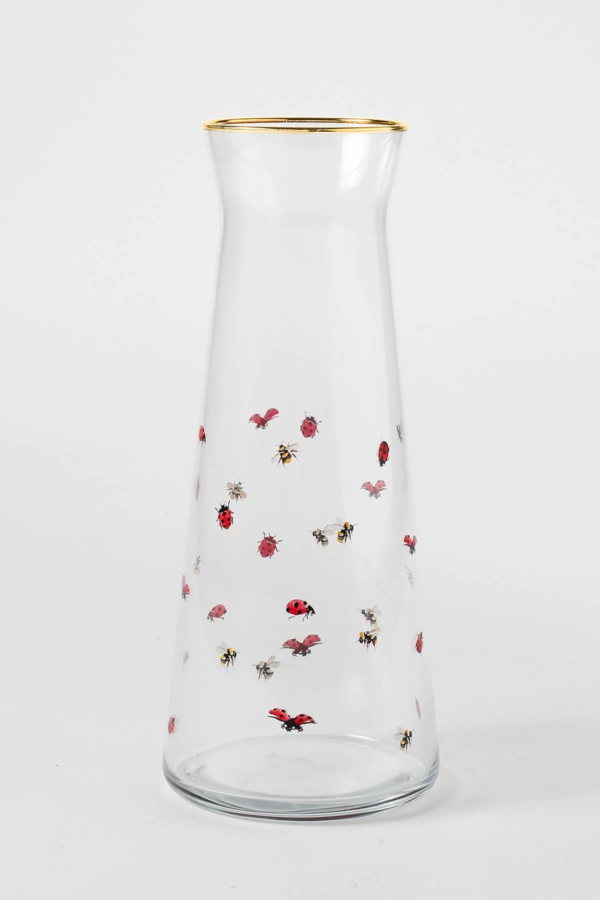 Shishe qelqi dekorative, ngjyrë ari, Hermia Concept, Lady Bird