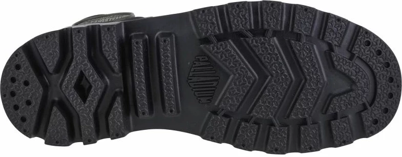 Atlete të larta Palladium Pampa Hi HTG Supply U, për meshkuj dhe femra, të zeza