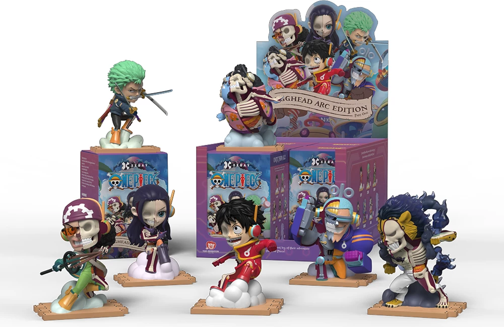 Figurinë Mighty Jaxx XXRAY One Piece Egghead Arc Series 1, random (blind box)