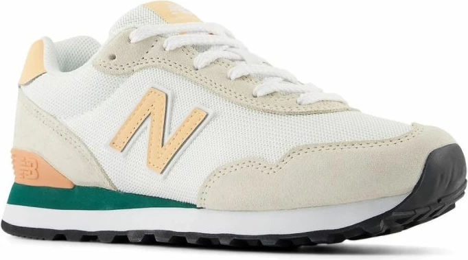 Atlete për femra New Balance, të bardha/bezhë/verdha