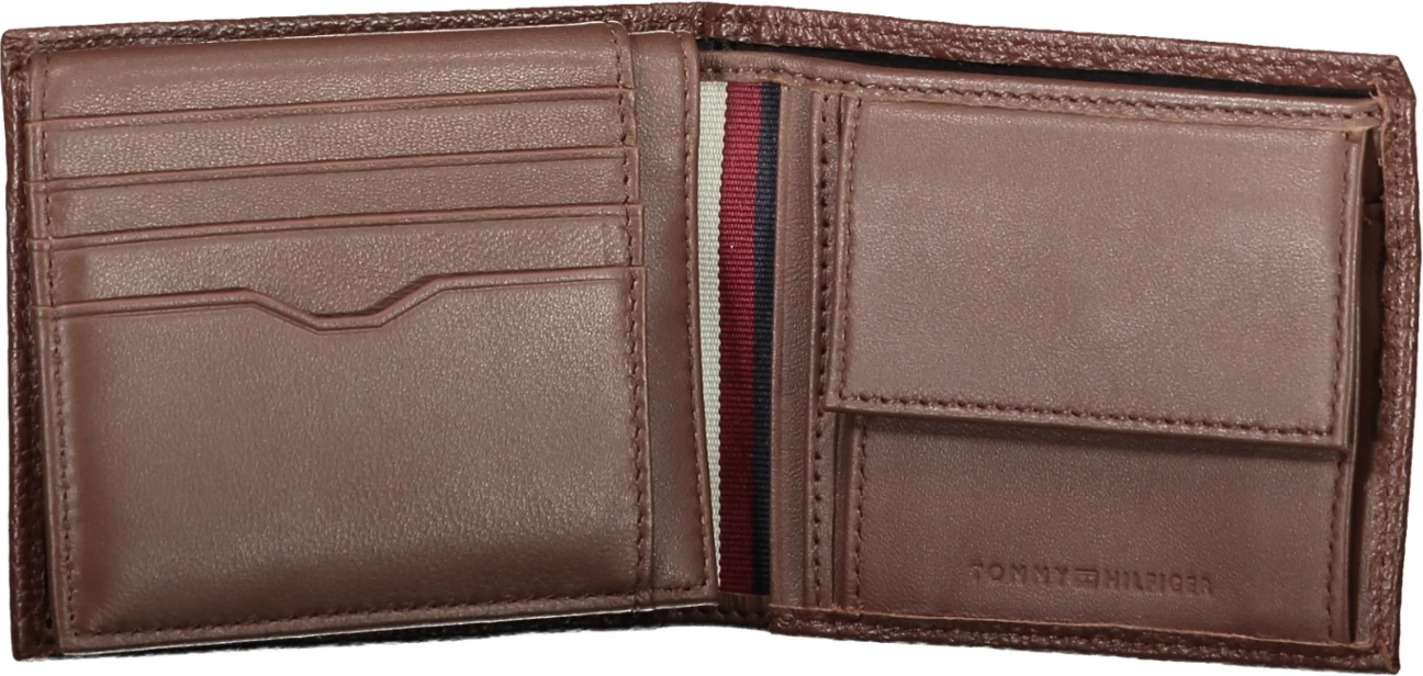 Portofol për meshkuj TOMMY HILFIGER, kafe