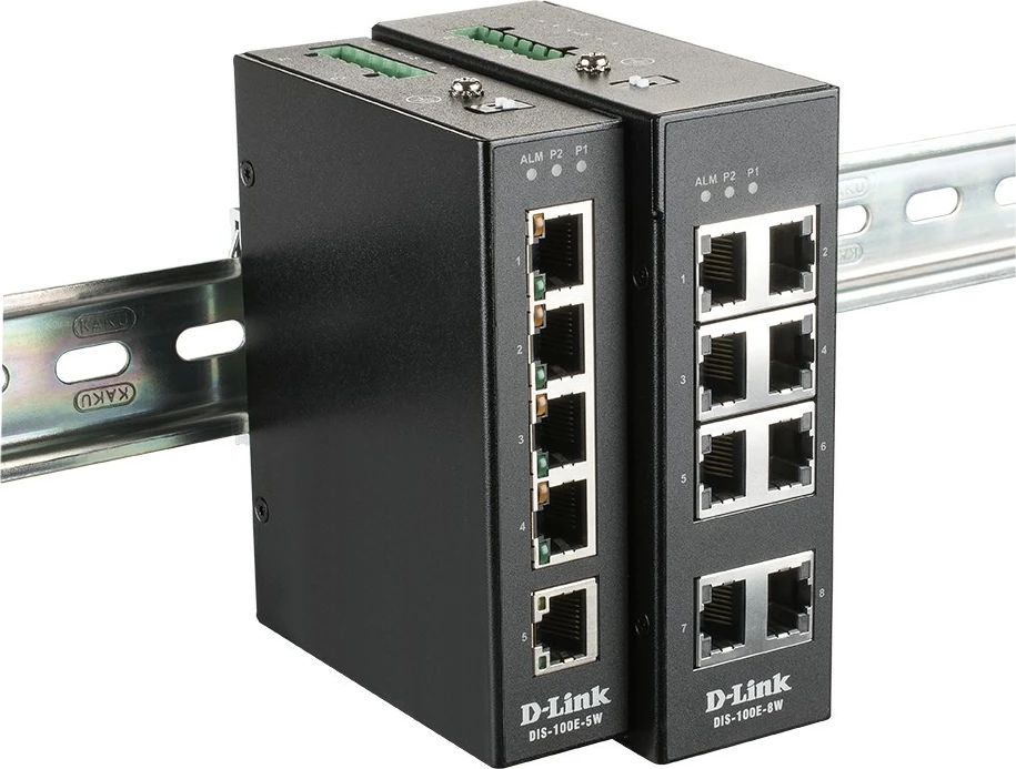 Switch D-Link DIS-100E-8W, 8 porta, Fast Ethernet, i zi