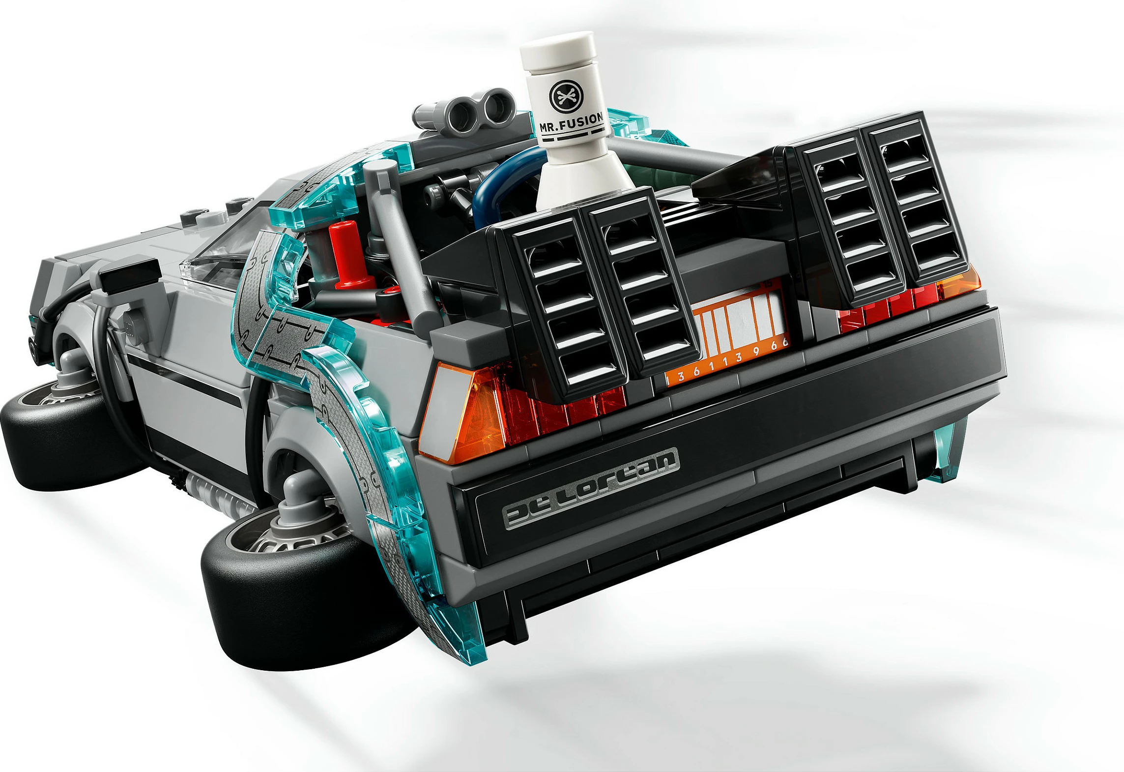 Set ndërtimi LEGO Speed Champions Time Machine Back to the Future 77256, 357 copë, multikolor