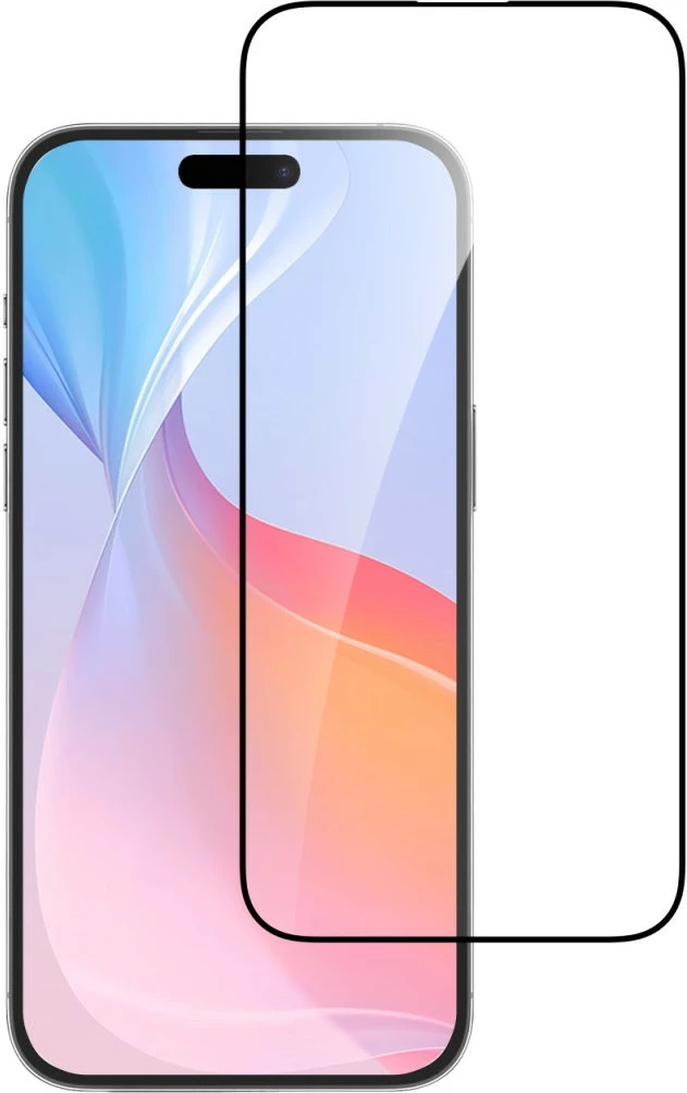 Mbështjellës xhami i fortë 4smarts për iPhone 16, transparent