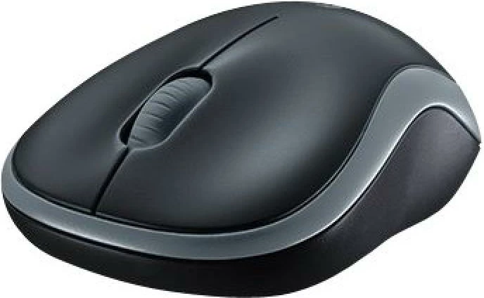 Maus Logitech M185 (910-002238) wireless USB 2.0, zi/gri