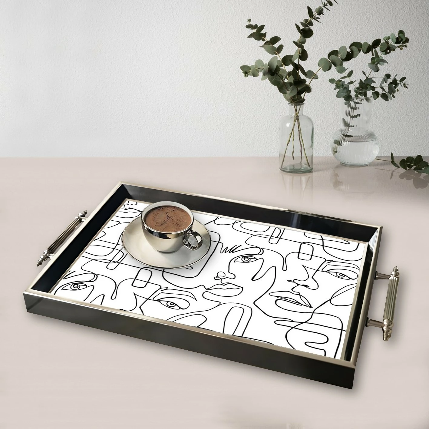Tabaka qelqi Aberto Design, shumëngjyrëshe, TPG9809