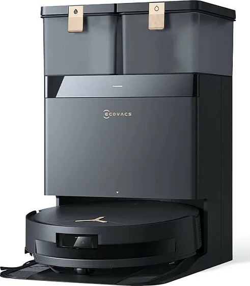Robot fshesë ECOVACS Deebot T50 MAX PRO OMNI (Gen2), 18500Pa, me mop dhe stacion Omni, i zi