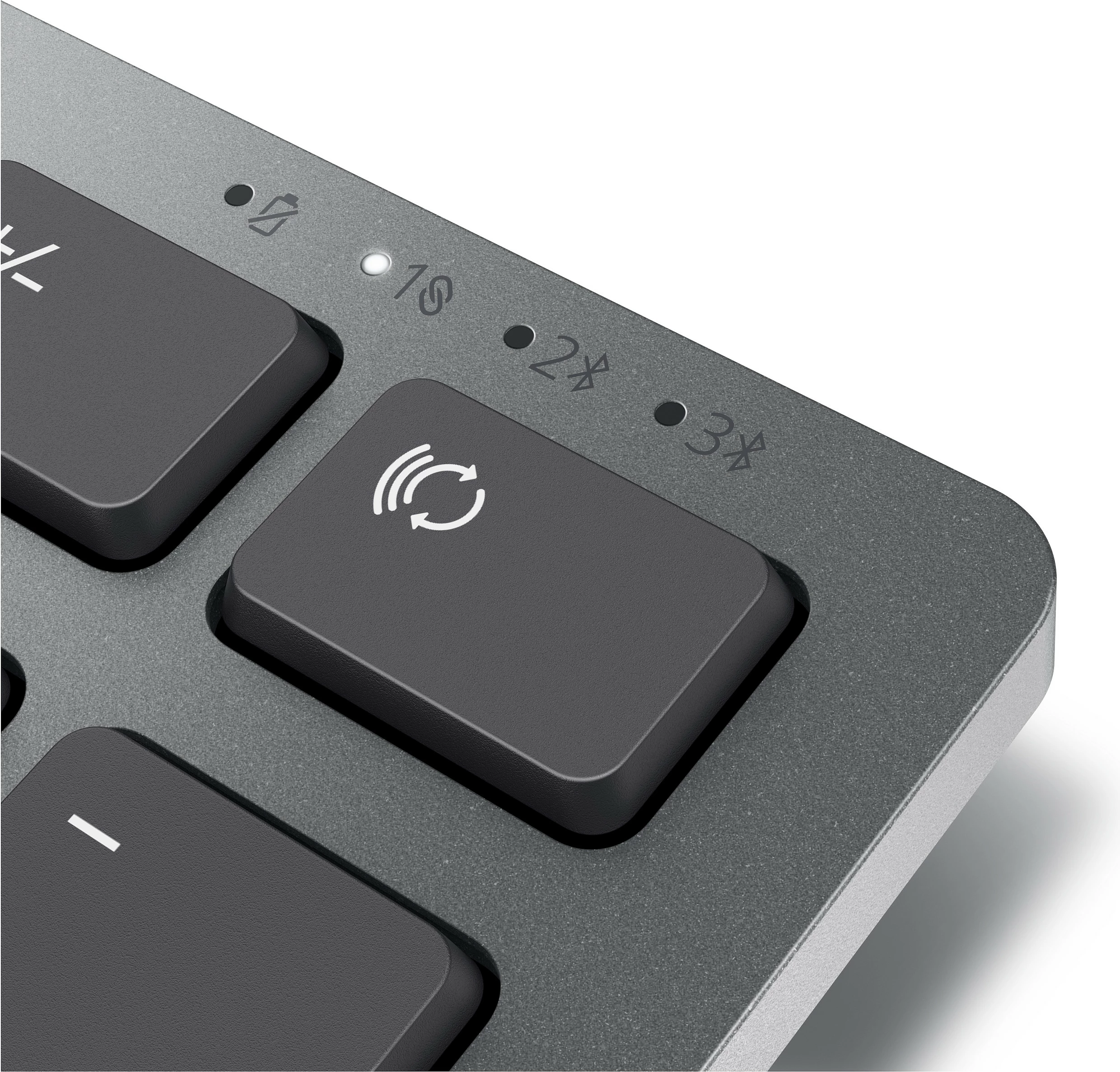 Tastierë dhe Maus wireless Dell Pro Plus KM7321W, QWERTY US International, full-size, RF + Bluetooth, Gri/Titanium