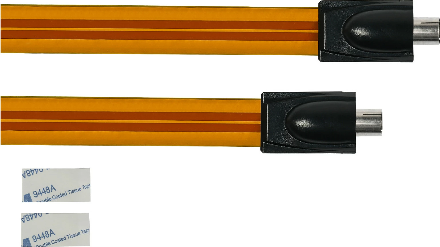 Kabllo antene GoodConnections Alcasa S-FD26KK, IEC-IEC (femër-femër), 0.26 m, portokalli