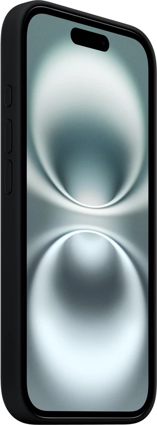 iPhone 16 Silicone Case with MagSafe Black