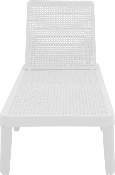 Shezlong Seagull, i bardhë, 191x55x29