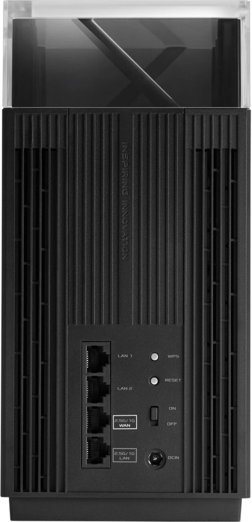 Router mesh Asus ZenWiFi Pro ET12, WiFi 6E AX11000, 2 copë, Zi