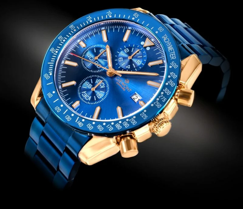 Orë dore për meshkuj Giewont, blue copper