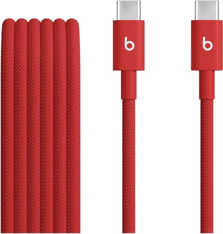 Beats USB-C to USB-C Woven Cable (1.5m) Rapid Red