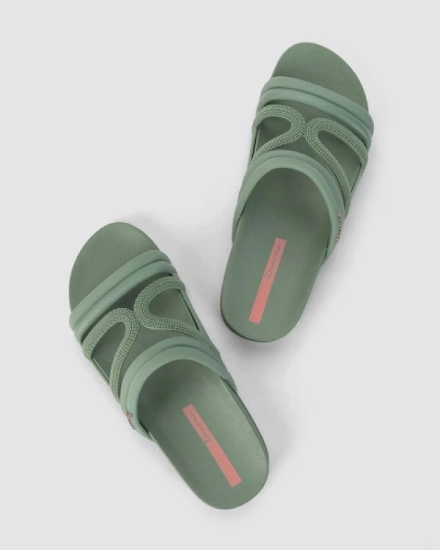 Slides për femra Ipanema, të gjelbra