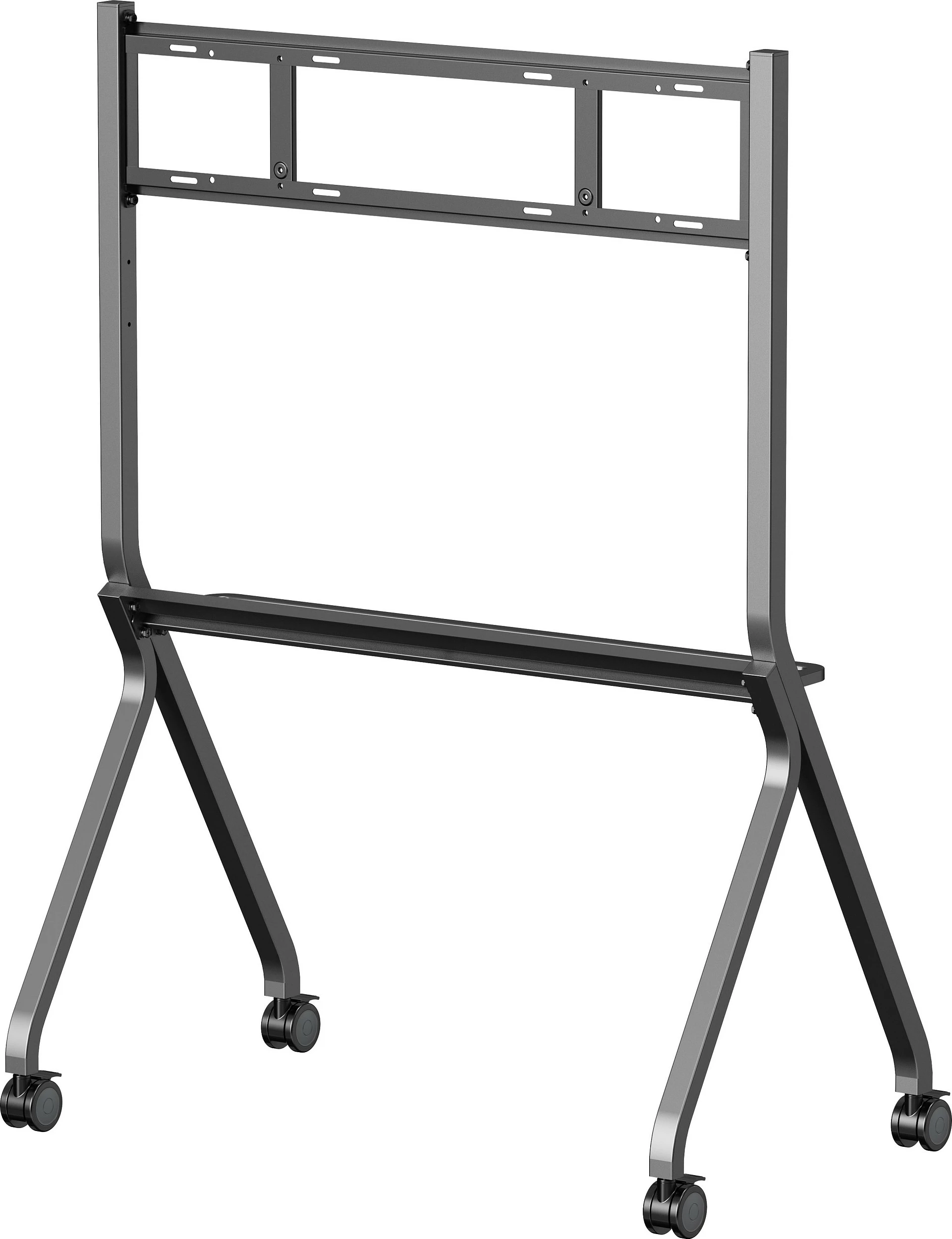 Stativ mobil për ekran iiyama MD-CART02-S1, 55"-86", VESA 800x600, 100 kg, gri