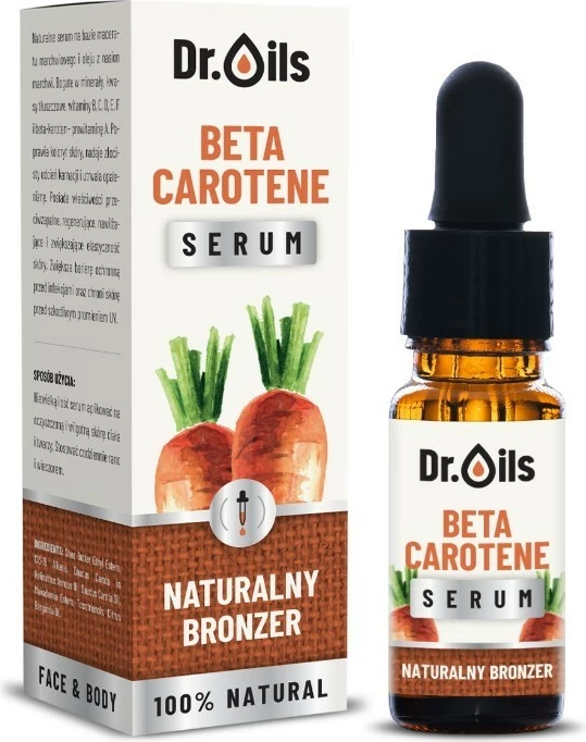 Serum për fytyrë Dr. Oils Beta Carotene Naturalny Bronzer për femra 30ml