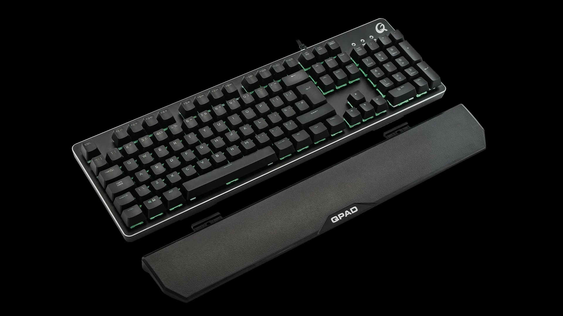 Tastierë gaming QPAD Pro MK40, QWERTY, e zezë