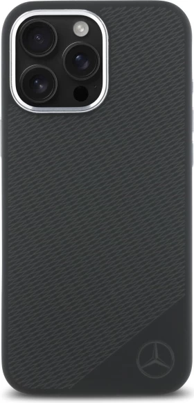 Mbështjellës Mercedes MEHMP16L23SUGDK për iPhone 16 Pro 6.3", silikon, MagSafe, i zi
