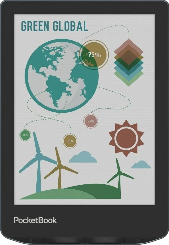 Lexues elektronik PocketBook Verse Pro Color PB634K3-1-WW, ngjyrë e zezë