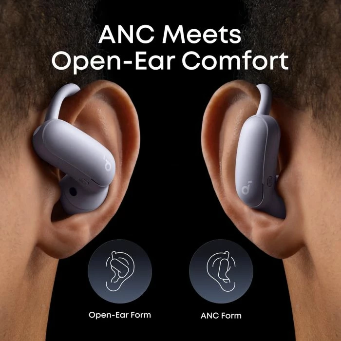 Kufje wireless Anker Soundcore AeroFit 2 Pro, Hi-Res Audio LDAC, ANC/Open-Ear, vjollcë