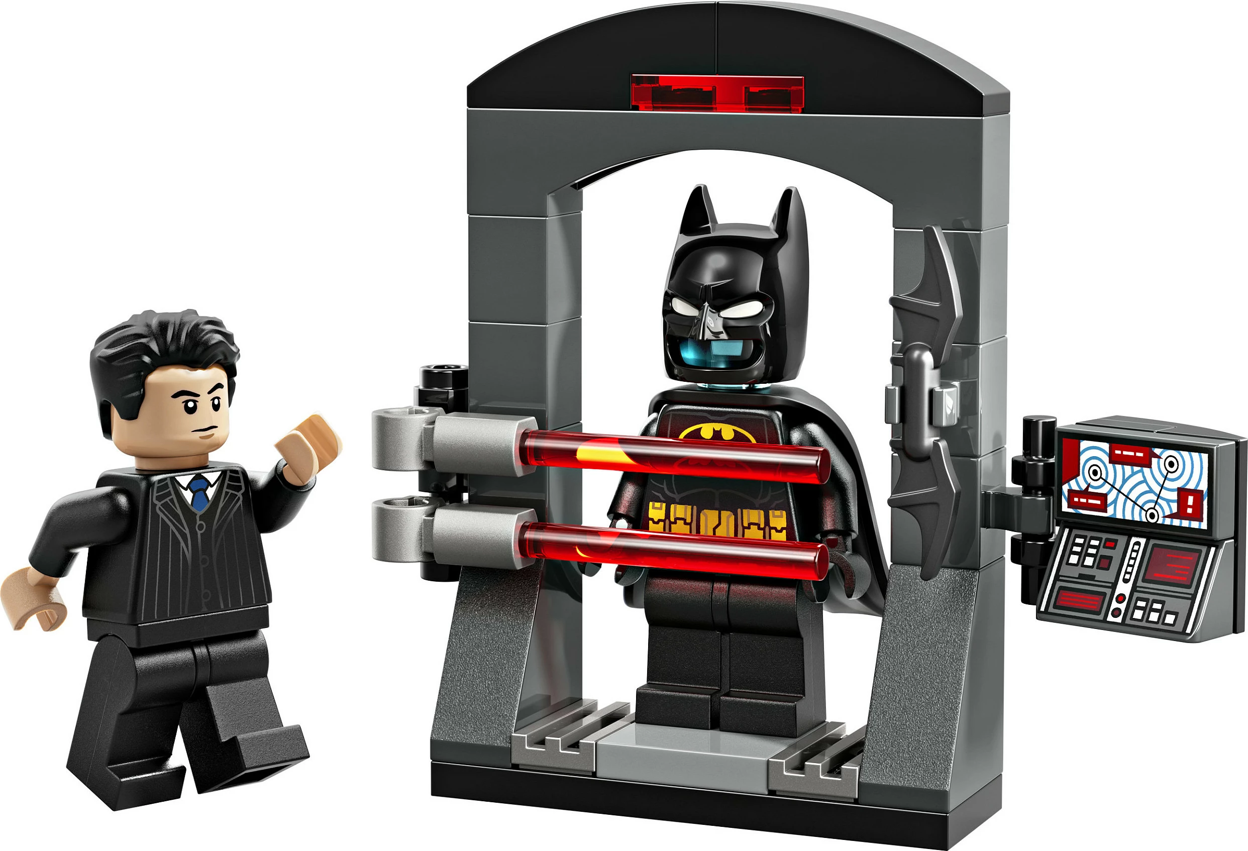 Set ndërtimi LEGO Batman 30726, Bruce Wayne dhe kostumi i Batmanit, 35 copë, multikolor