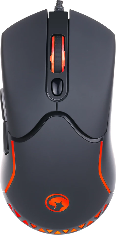 Maus Marvo M359 gaming, wired, 800-3200 DPI, RGB, 7 butona, i zi