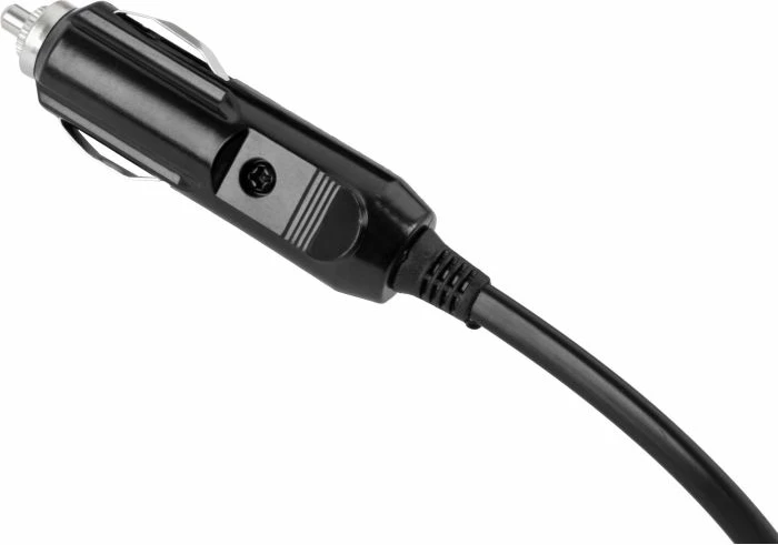 Tharëse flokësh udhëtimi BRUNNER Monsun 7202818N, 12V 120W, e palosshme, me prizë çakmaku, e zezë, me çantë