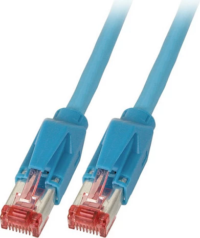 Kabllo rrjeti EFB Elektronik K8708BL.5, Cat6a S/FTP, 5 m, RJ-45, 10 Gbps, LSZH, e kaltër