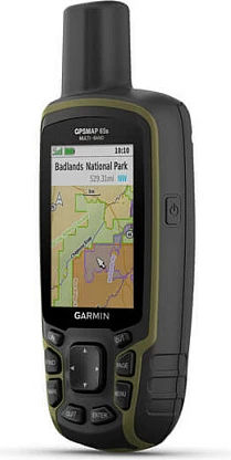 GPS navigues i dorës Garmin GPSMAP 65s, 16GB, 2.6" TFT, IPX7, TopoActive Europe, i zi