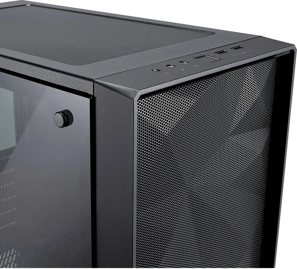 Kasë Fractal Design Meshify C, Midi Tower, ATX, ITX, micro ATX, E zezë
