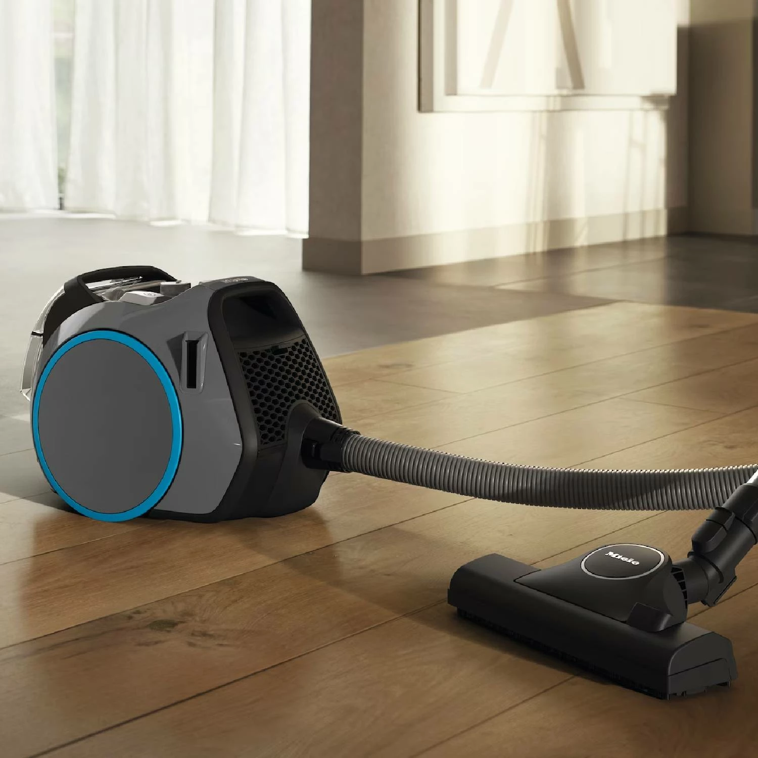 Fshesë me korrent pa qese, Miele CX1 Boost PowerLine SNRF0, 890W, 1L, gri grafit