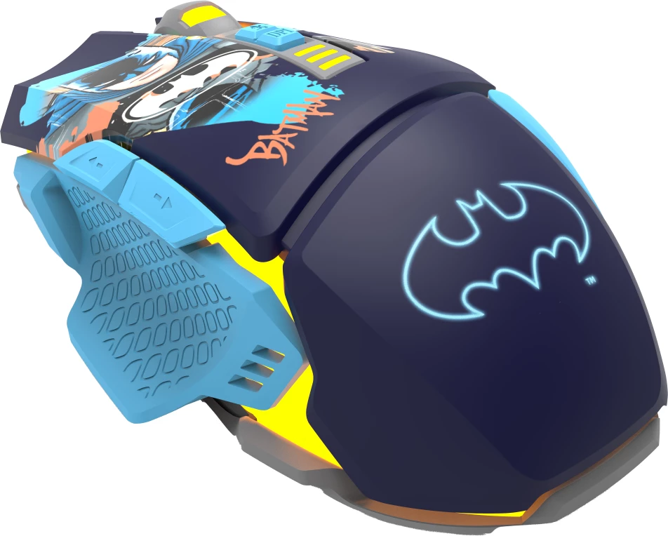 Maus gaming Spawn Batman RGB 12800 DPI, 7 butona, USB me kabllo