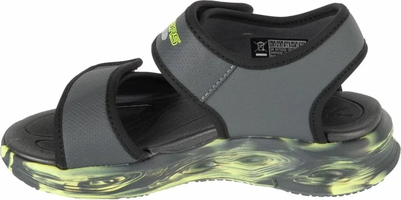 Sandale për fëmijë Skechers, gri [Madhësia: 30]