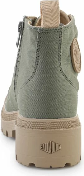 Çizme femra Palladium Pallabase Twill 96907-333, vetiver