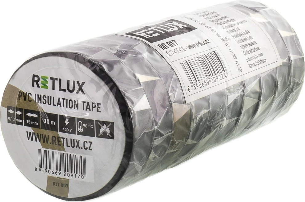 Shirit izolues RETLUX RIT 017, 10 copë, 0,13X15X10 mm