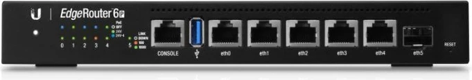 Router Ubiquiti EdgeRouter 6P, 5x Gigabit PoE, 1x SFP, fanless, i zi