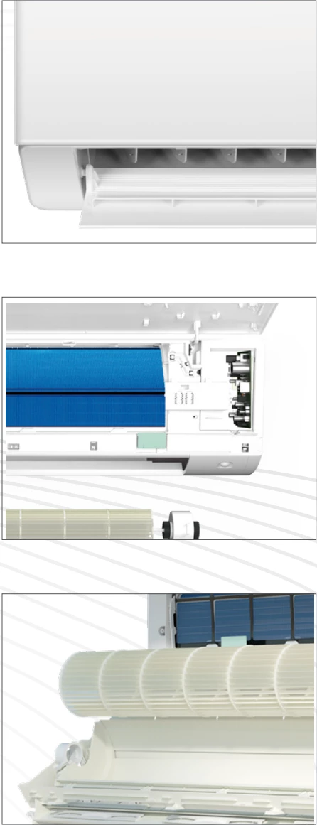 Klimë murale Aiwa HARUAIR 18 (ACD-18000), 18000 BTU, WiFi, ftohje/ngrohje/dehumidifikim, deri 33 m², e bardhë