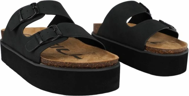 Flip-flopa për femra O'Neill Sandy Platform, të zeza