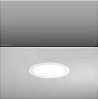 Panel LED tavanor RZB Toledo Flat 901453.002.1, 18W, 4000K, 1800lm, IP54, i bardhë