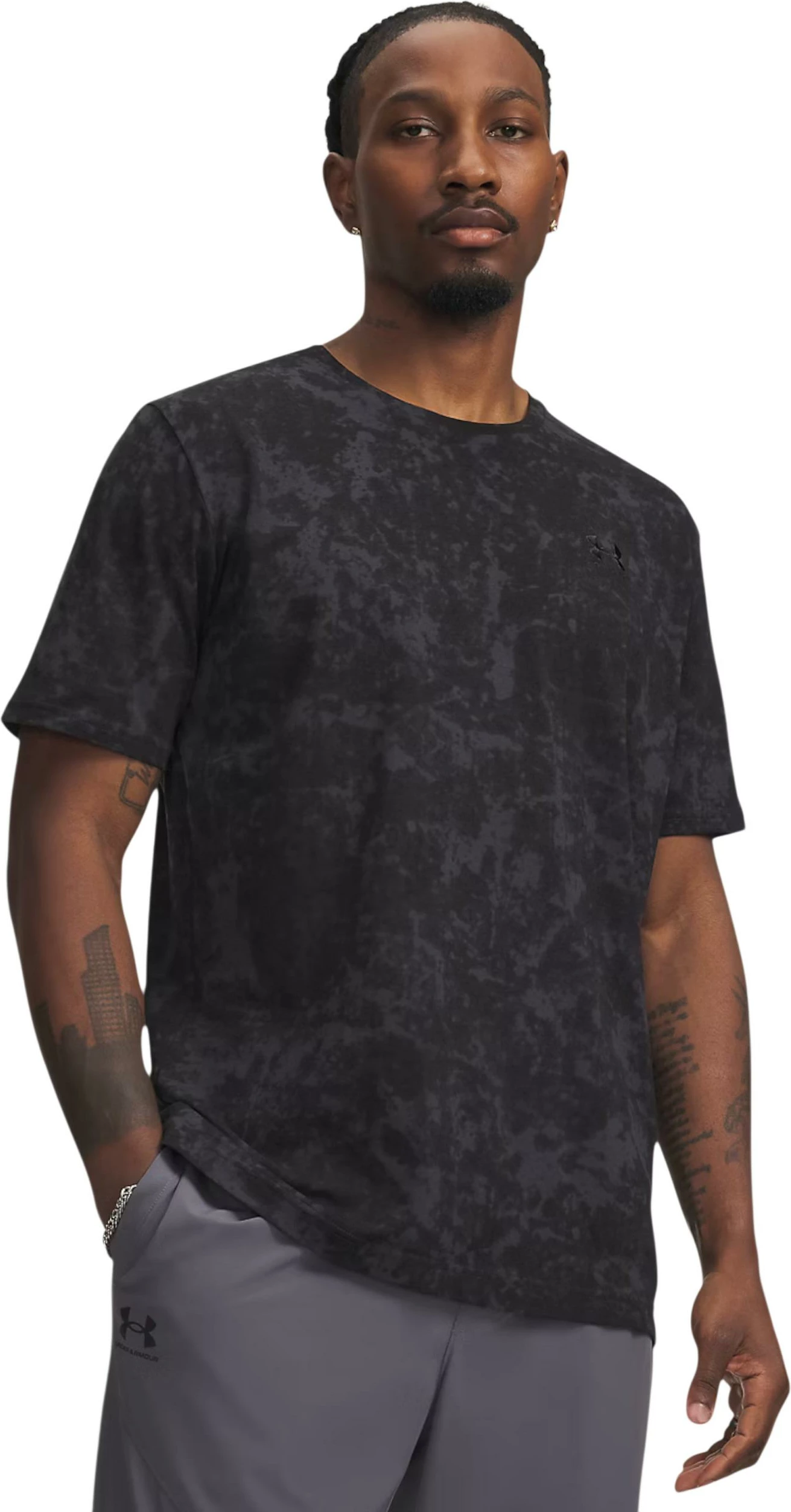 Maicë për meshkuj Under Armour UA M ICON SS NOVELTY 77-6013605, e zezë