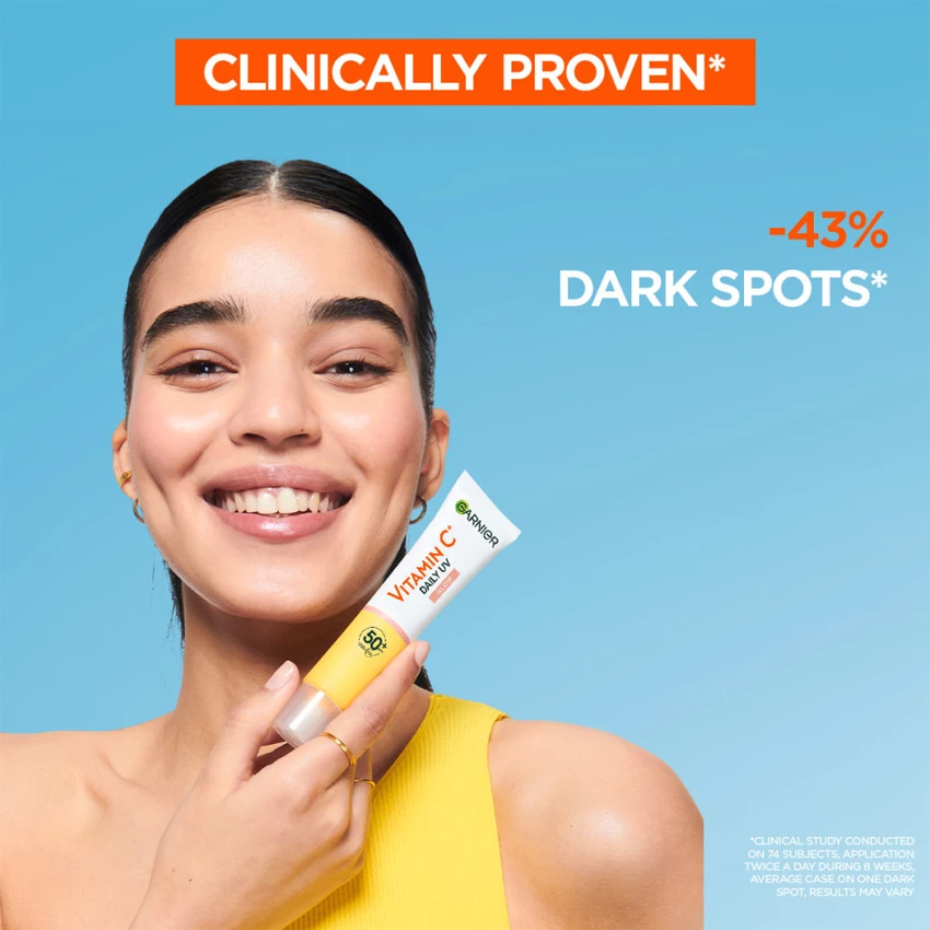 Garnier Vitamin C Daily UV Brightening Fluid Glow 50 SPF